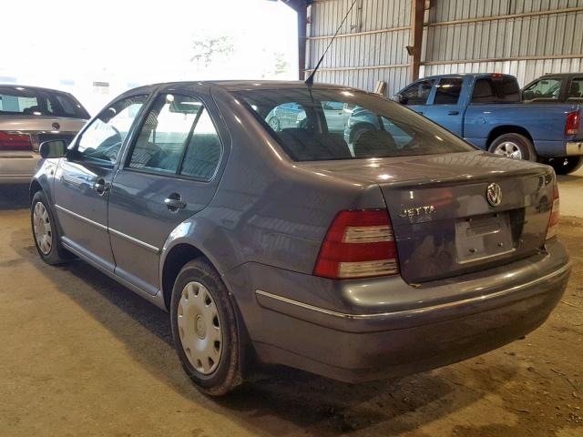 3VWRK69M34M052300 - 2004 VOLKSWAGEN JETTA GL GRAY photo 3