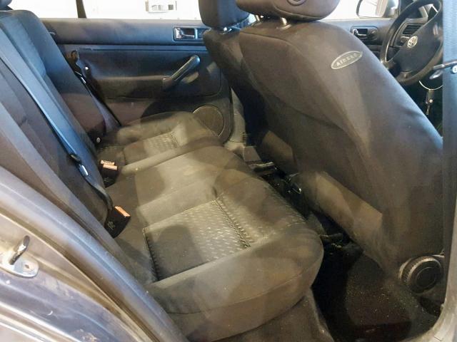 3VWRK69M34M052300 - 2004 VOLKSWAGEN JETTA GL GRAY photo 6