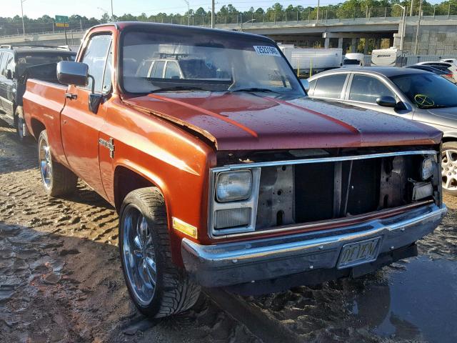 2GCDC14N6G1105855 - 1986 CHEVROLET C10 RED photo 1