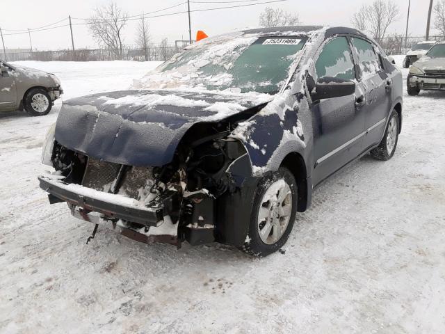 3N1AB6AP5CL664396 - 2012 NISSAN SENTRA 2.0 BLUE photo 2