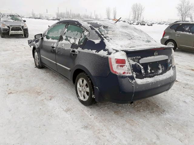 3N1AB6AP5CL664396 - 2012 NISSAN SENTRA 2.0 BLUE photo 3