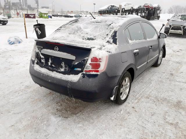 3N1AB6AP5CL664396 - 2012 NISSAN SENTRA 2.0 BLUE photo 4