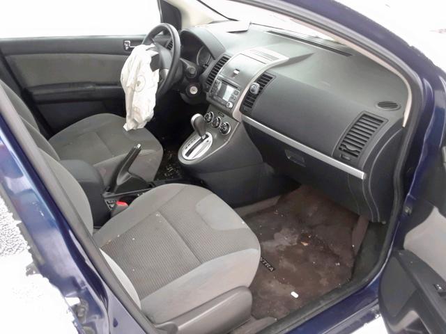 3N1AB6AP5CL664396 - 2012 NISSAN SENTRA 2.0 BLUE photo 5