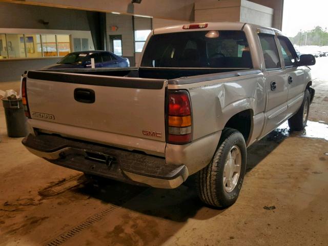 2GTEK13TX51204151 - 2005 GMC NEW SIERRA SILVER photo 4