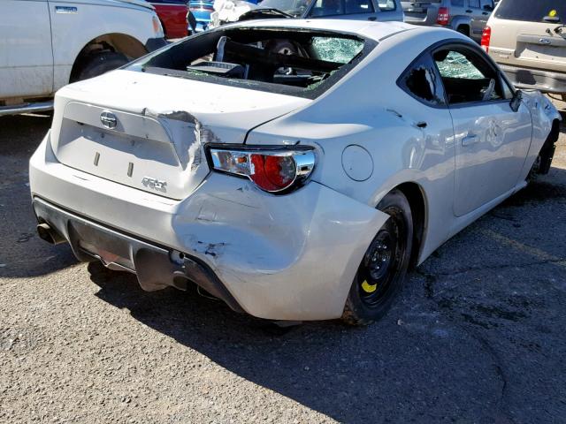 JF1ZNAA16G9702955 - 2016 TOYOTA SCION FR-S WHITE photo 4