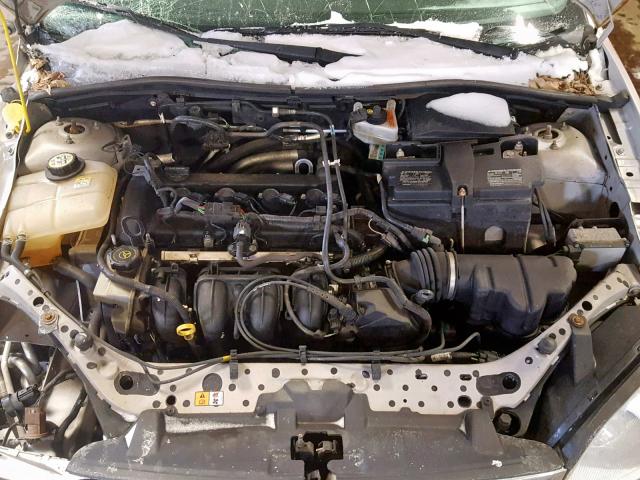 1FAFP37N67W198461 - 2007 FORD FOCUS ZX5 SILVER photo 7