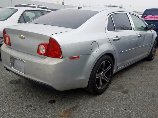 1G1ZG57B99F193324 - 2009 CHEVROLET MALIBU LS Сұр фото 4