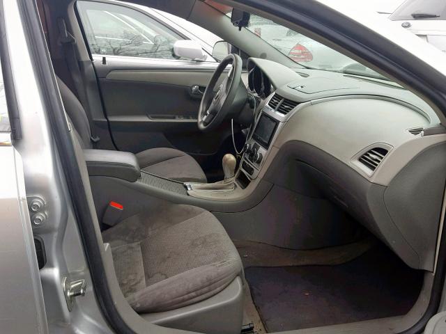 1G1ZG57B99F193324 - 2009 CHEVROLET MALIBU LS Сұр фото 5