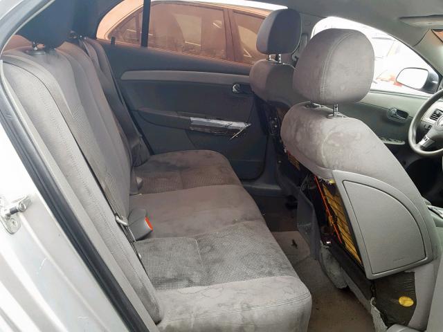 1G1ZG57B99F193324 - 2009 CHEVROLET MALIBU LS Сұр фото 6