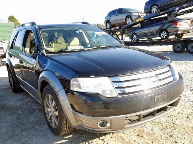 1FMDK05W68GA16999 - 2008 FORD TAURUS X S BLACK photo 9