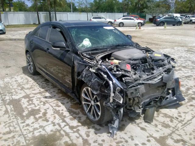 1G6AN5RY9H0167970 - 2017 CADILLAC ATS-V BLACK photo 1