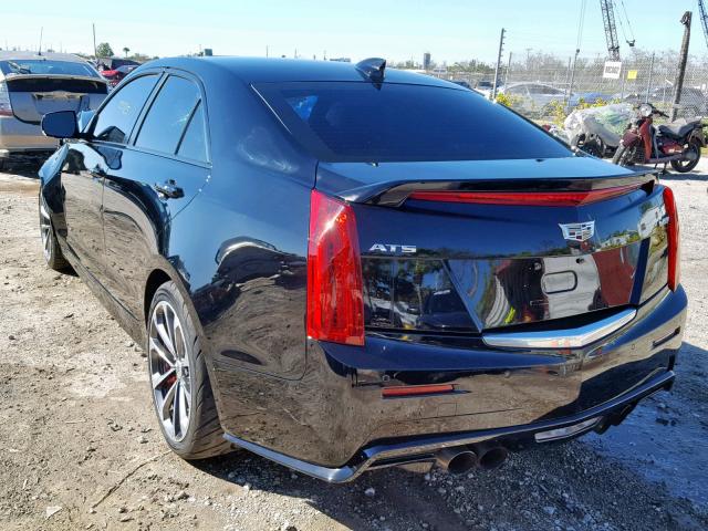 1G6AN5RY9H0167970 - 2017 CADILLAC ATS-V BLACK photo 3