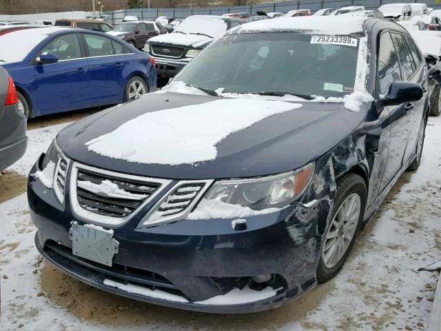 YS3FA5CY9A1616726 - 2010 SAAB 9-3 2.0T BLUE photo 2