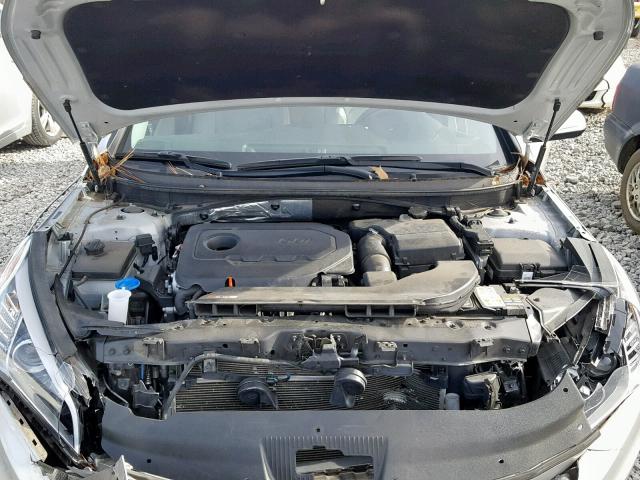 5NPE34AF3FH113878 - 2015 HYUNDAI SONATA SPO SILVER photo 7