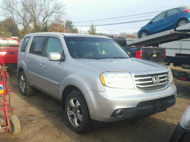 5FNYF4H76CB013867 - 2012 HONDA PILOT EXLN SILVER photo 1