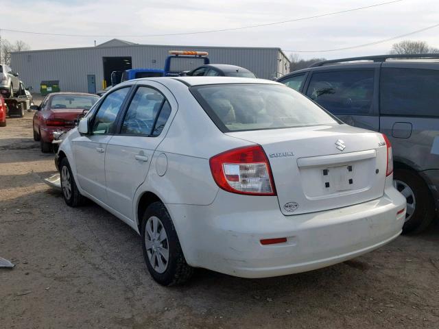 JS2YC412885105276 - 2008 SUZUKI SX4 WHITE photo 3