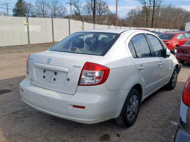 JS2YC412885105276 - 2008 SUZUKI SX4 WHITE photo 4