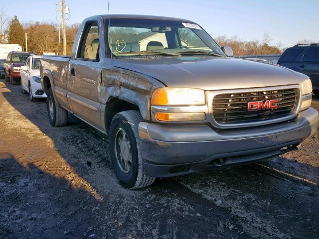 1GTEK14T5YE309942 - 2000 GMC NEW SIERRA TAN photo 1