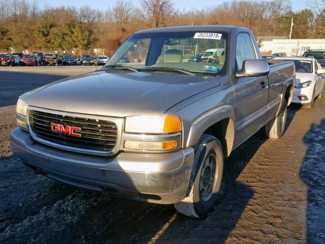 1GTEK14T5YE309942 - 2000 GMC NEW SIERRA TAN photo 2