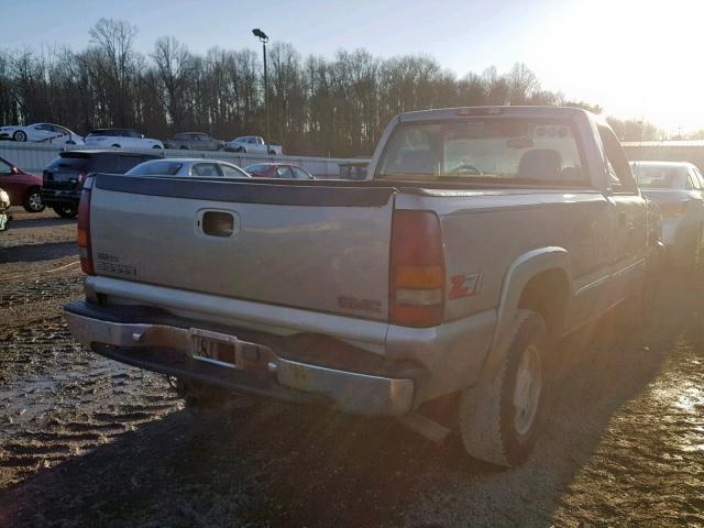 1GTEK14T5YE309942 - 2000 GMC NEW SIERRA TAN photo 4