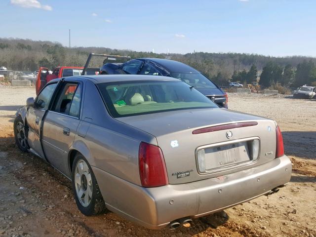 1G6KF579X2U179302 - 2002 CADILLAC DEVILLE DT GOLD photo 3