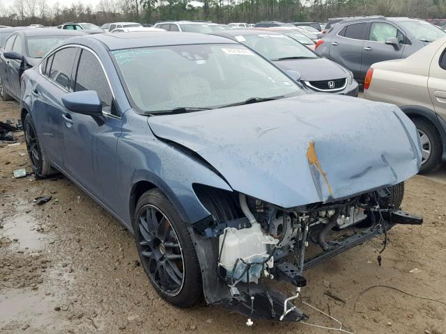 JM1GJ1W59F1221667 - 2015 MAZDA 6 GRAND TO BLUE photo 1