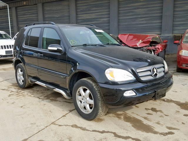 4JGAB57E83A454665 - 2003 MERCEDES-BENZ ML 350 BLACK photo 1