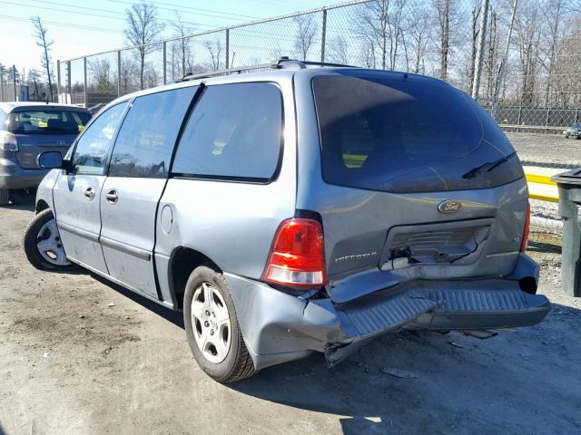 2FMZA51695BA39661 - 2005 FORD FREESTAR S BLUE photo 3