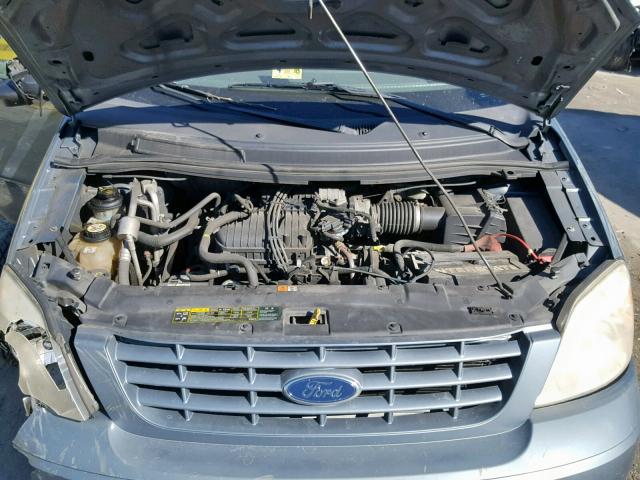 2FMZA51695BA39661 - 2005 FORD FREESTAR S BLUE photo 7