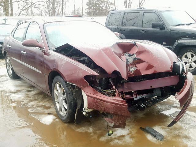 2G4WD582571127158 - 2007 BUICK LACROSSE C RED photo 1