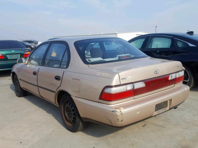 1NXBB02E8TZ485492 - 1996 TOYOTA COROLLA DX GOLD photo 3