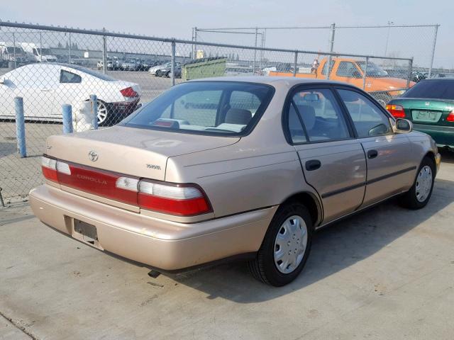 1NXBB02E8TZ485492 - 1996 TOYOTA COROLLA DX GOLD photo 4