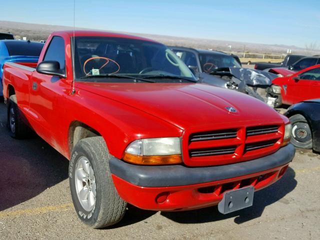 1D7FL36X73S118987 - 2003 DODGE DAKOTA SPO RED photo 1