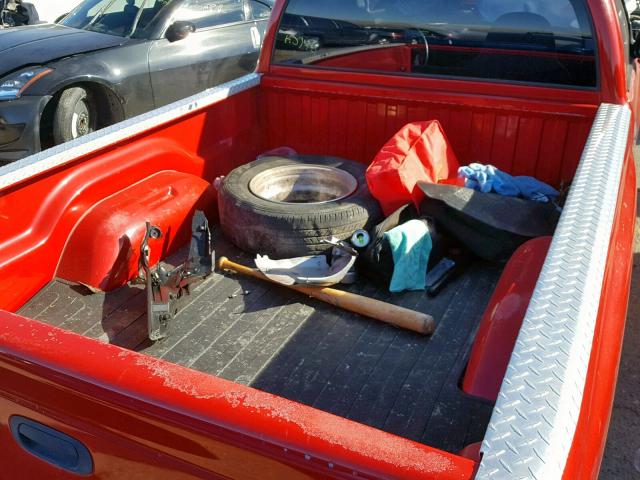 1D7FL36X73S118987 - 2003 DODGE DAKOTA SPO RED photo 6