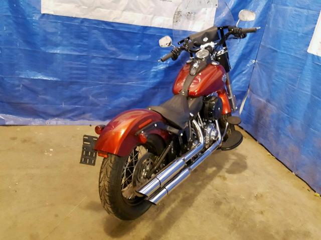 1HD1JRV15DB049632 - 2013 HARLEY-DAVIDSON FLS SOFTAI RED photo 4