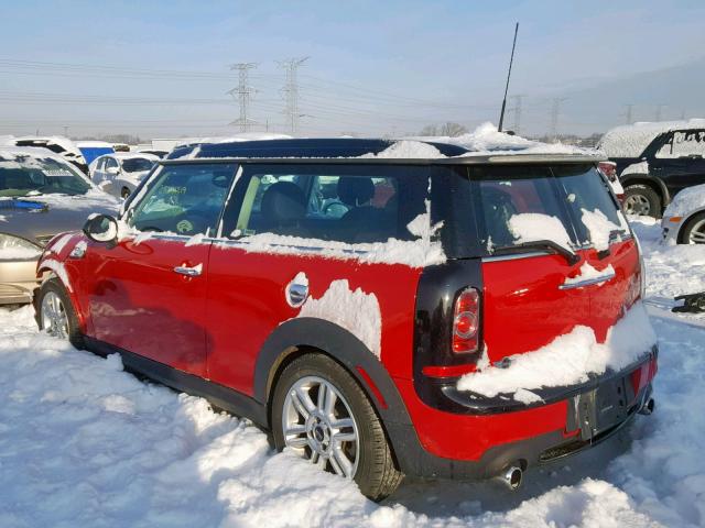 WMWZG3C52DT576735 - 2013 MINI COOPER S C RED photo 3