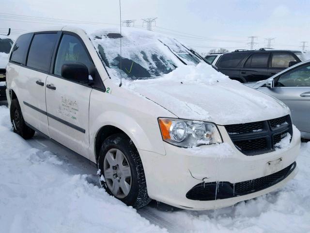 2C4RDGAG0CR179330 - 2012 DODGE RAM VAN WHITE photo 1