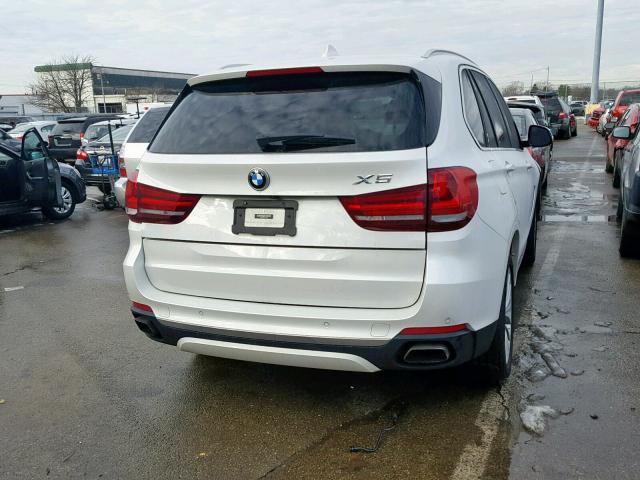 5UXKR6C57G0J79882 - 2016 BMW X5 XDRIVE5 WHITE photo 4