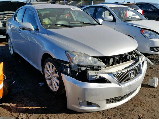 JTHCK262995030107 - 2009 LEXUS IS 250 SILVER photo 1