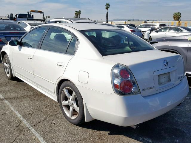 1N4BL11D55N491074 - 2005 NISSAN ALTIMA SE WHITE photo 3