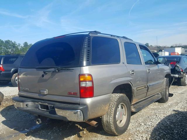 1GKEC13Z62R322285 - 2002 GMC YUKON BEIGE photo 4