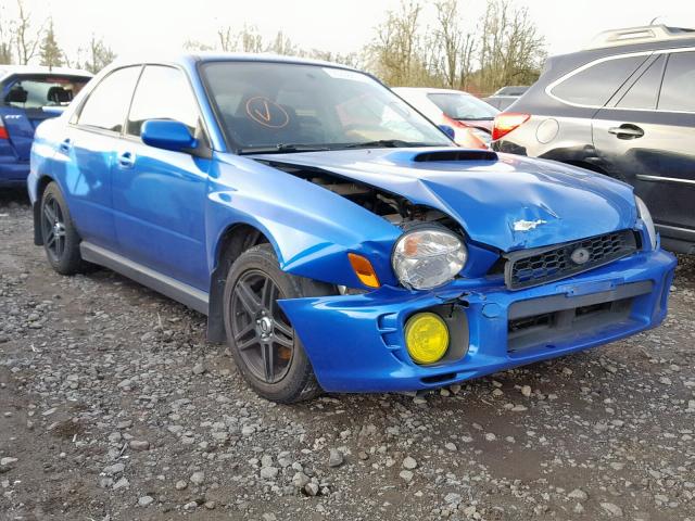 JF1GD29672G515051 - 2002 SUBARU IMPREZA WR BLUE photo 1