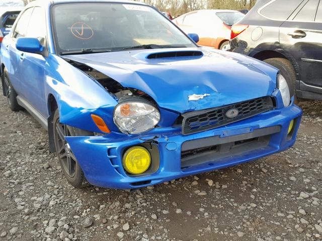 JF1GD29672G515051 - 2002 SUBARU IMPREZA WR BLUE photo 9