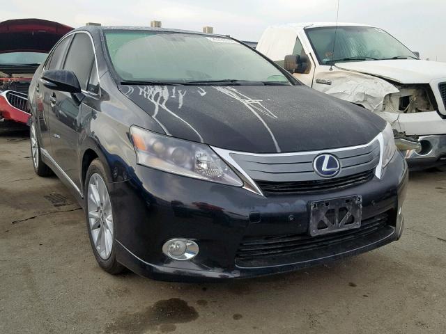 JTHBB1BA3B2048581 - 2011 LEXUS HS 250H BLACK photo 1