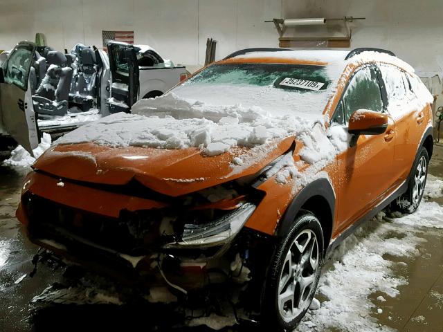 JF2GTALC7JH236621 - 2018 SUBARU CROSSTREK ORANGE photo 2