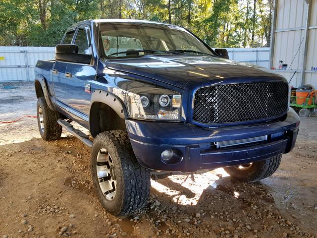 1D7KS28C07J547535 - 2007 DODGE RAM 2500 S BLUE photo 1