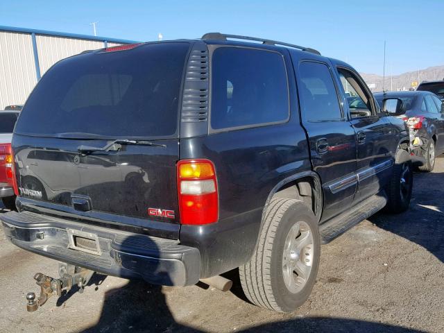 1GKEC13Z53R189939 - 2003 GMC YUKON BLACK photo 4