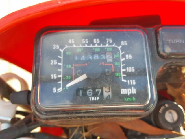 JH2RD0615YK800022 - 2000 HONDA XR650 L RED photo 8