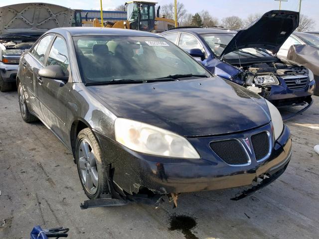 1G2ZF58BX74170401 - 2007 PONTIAC G6 VALUE L BLACK photo 1