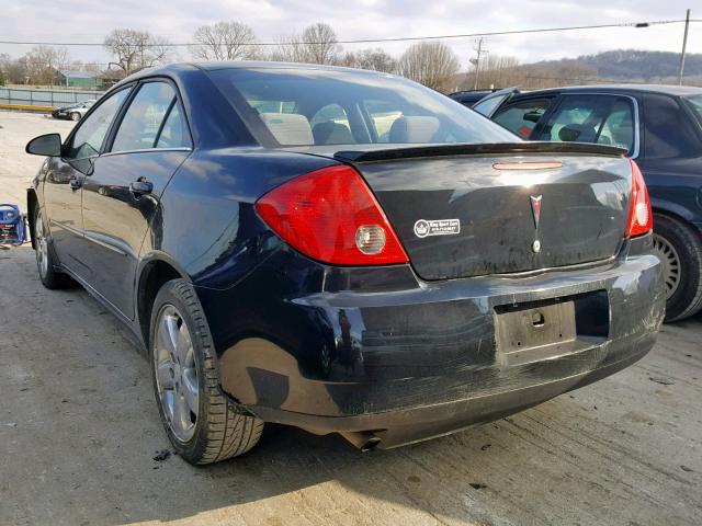 1G2ZF58BX74170401 - 2007 PONTIAC G6 VALUE L BLACK photo 3